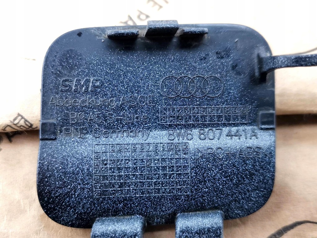 фото №12, Заглушка фаркоп бампера задня a5 ii f5 16- 8w6807441a