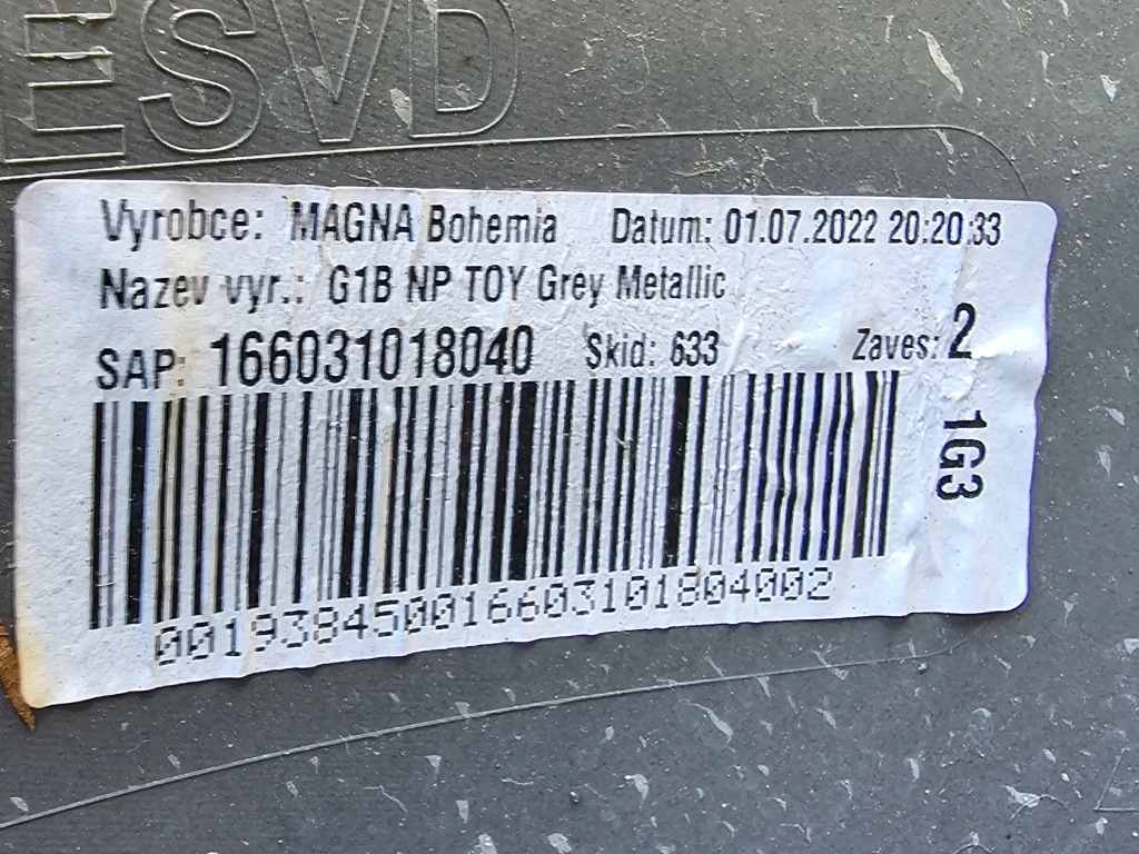 Бампер передок  передний toyota yaris iv 4 20-23rok 53101-k0010 53111-k0020 в Украине