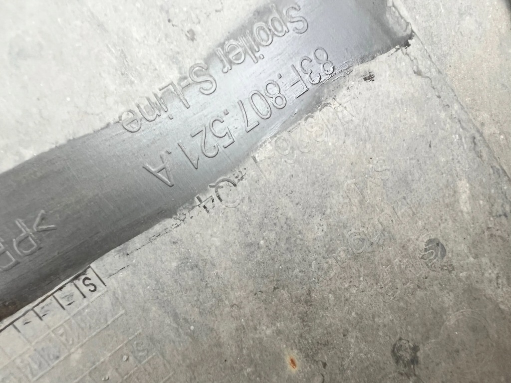 Audi q3 83f s line sportback бампер задний задняя Киев