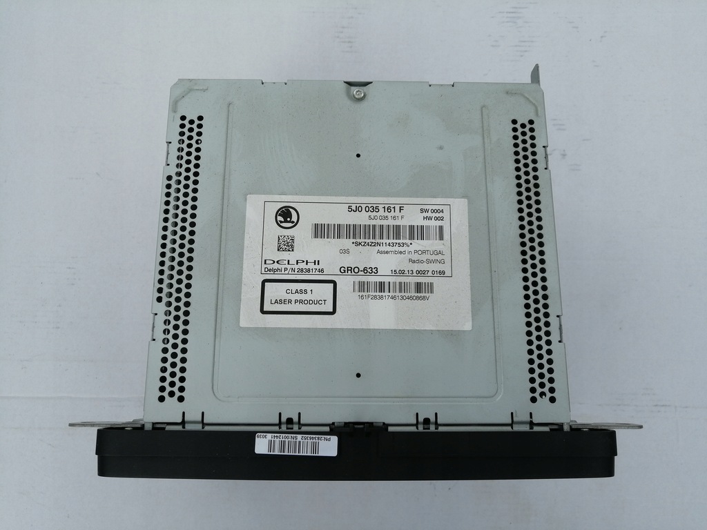 фото №3, Радіо cd swing 5j0035161f skoda rapid