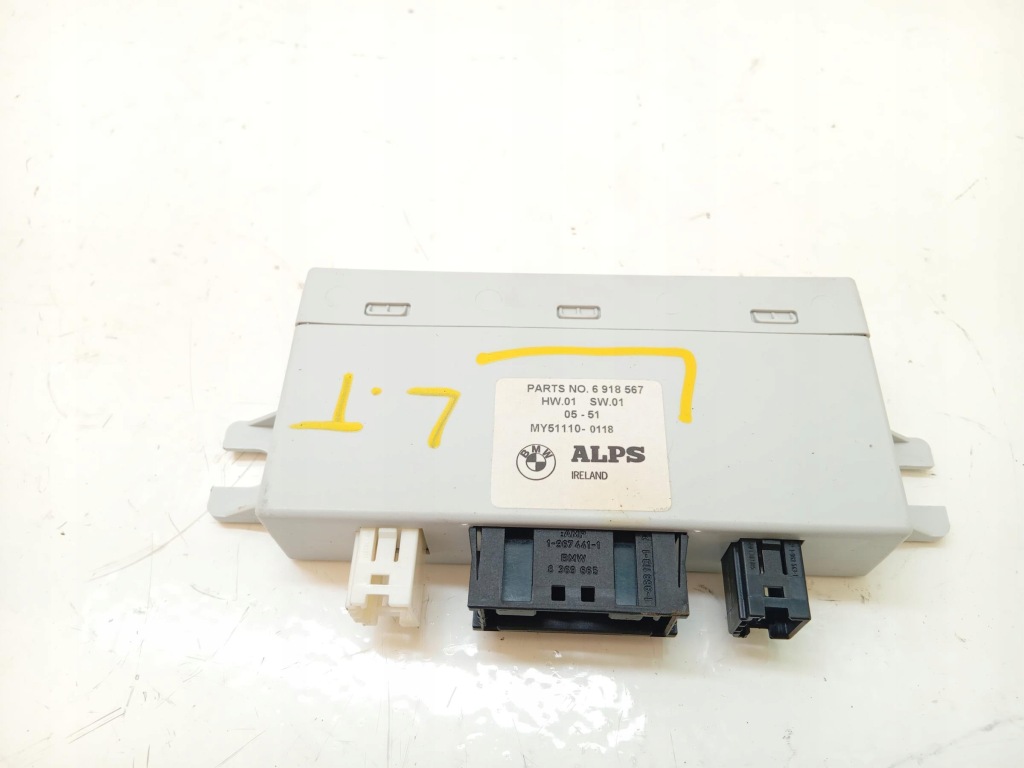 фото №1, Модуль підігрів сидіння сидіння bmw 7 e65 e66