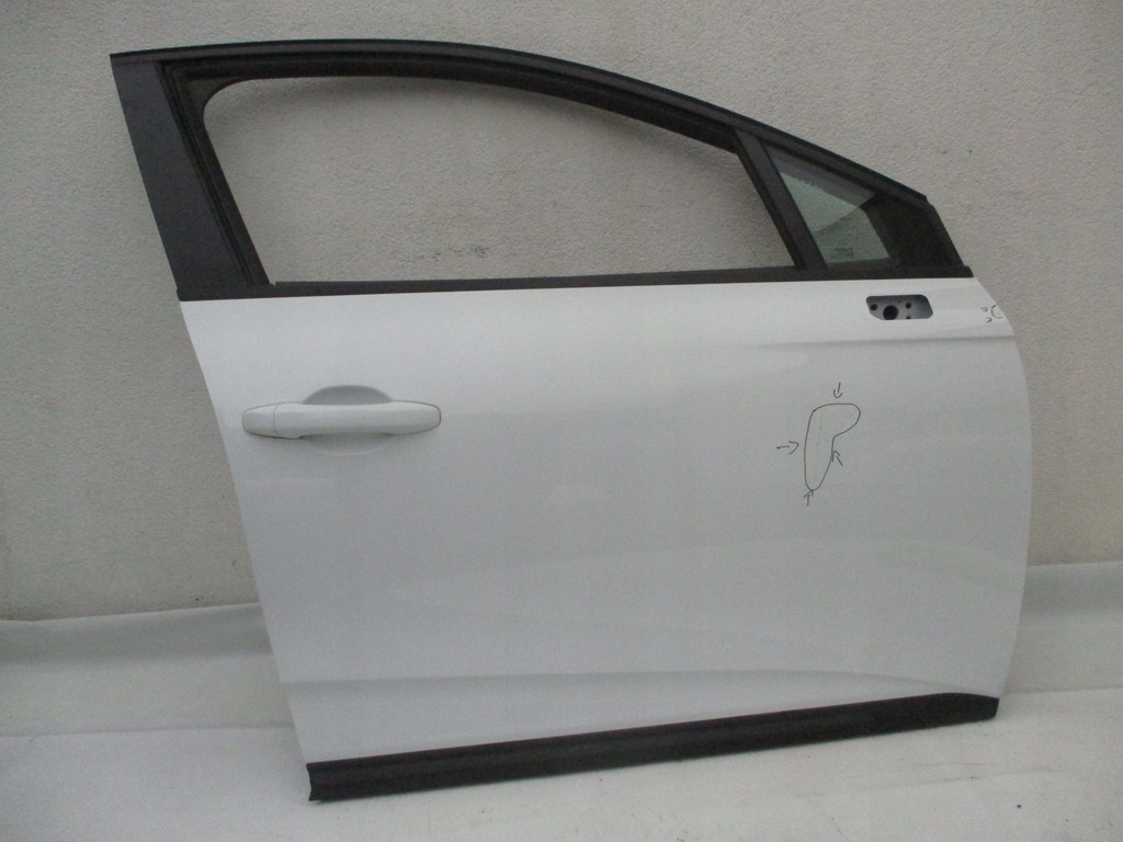 фото №1, Renault clio v двері правий перед ov369 19 rok повний