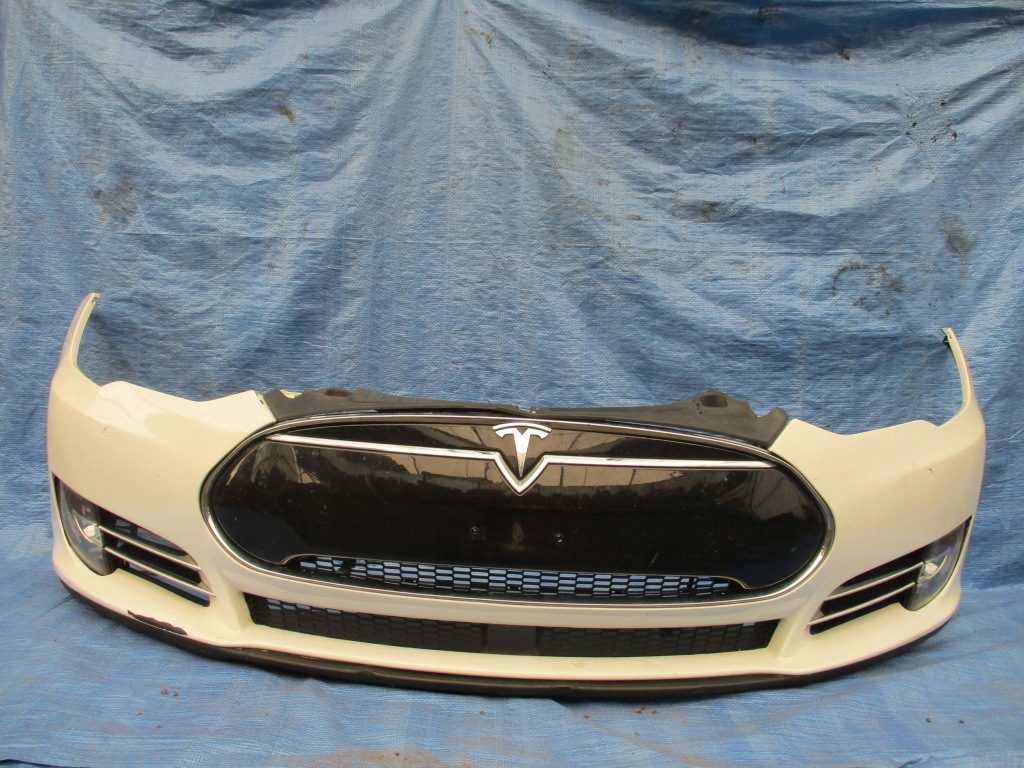 фото №1, Бампер перед передний tesla s model s kompletny цвет ppsw