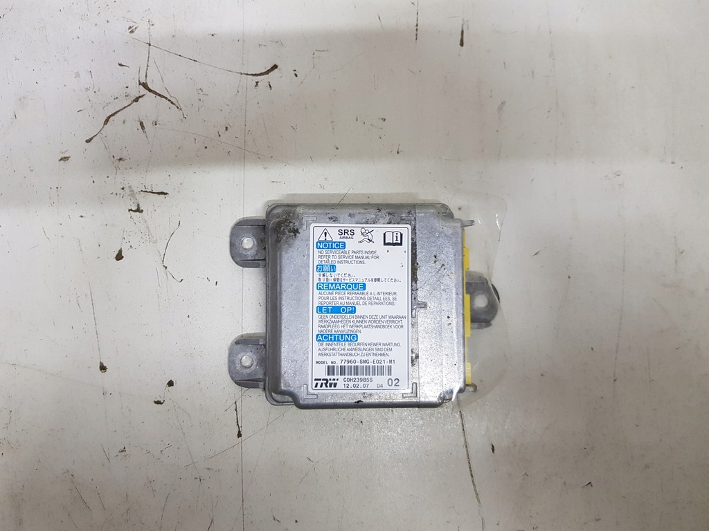 фото №1, Модуль датчик подушка безпеки srs honda civic viii 05-11