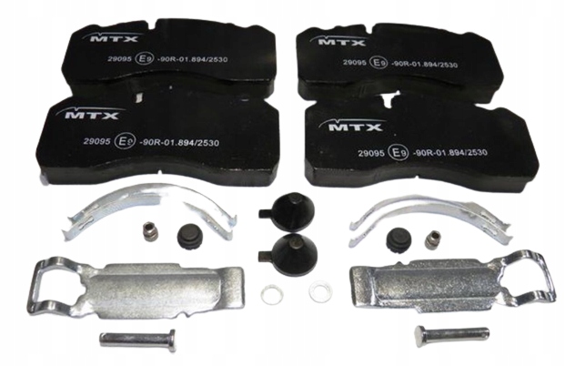 фото №1, Гальмівні колодки гальмівні mercedes atego bpw saf man m2000