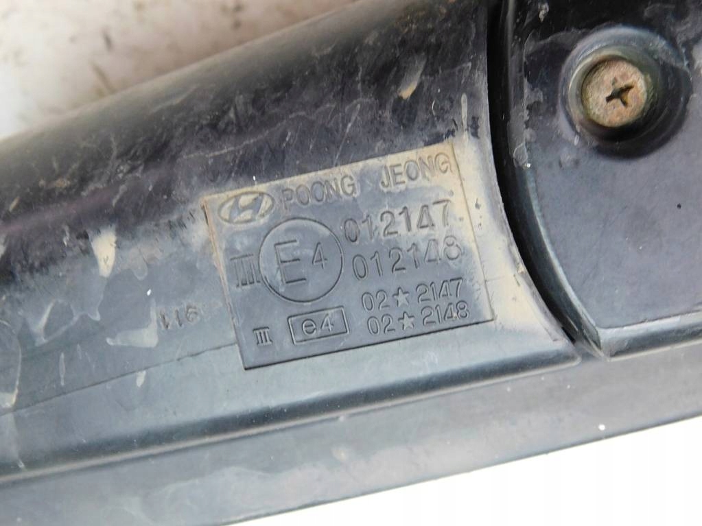 фото №8, Hyundai santa fe i 2002r зеркало правое 3 pin