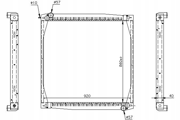 фото №1, Nissens радіатор води