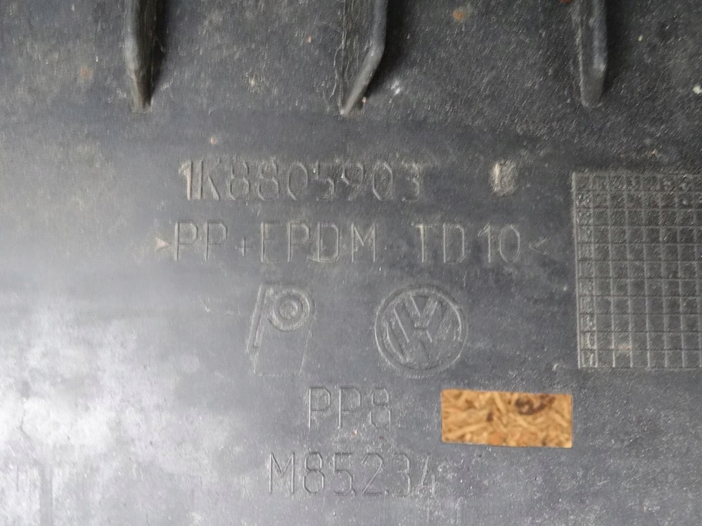 фото №13, Vw scirocco iii 08-14 бампер перед передній решітка решітка радіатора плита захист kpl