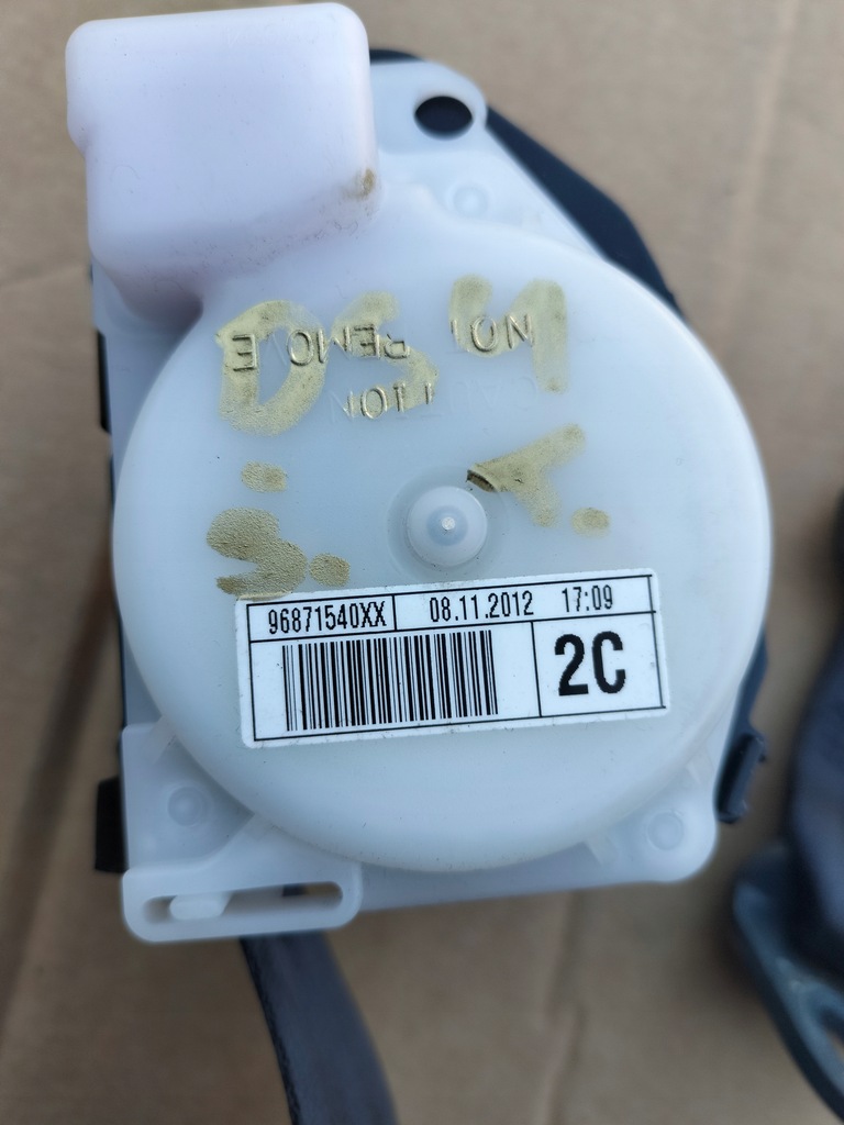 фото №4, Citroen ds4 pas безопасности средний задняя