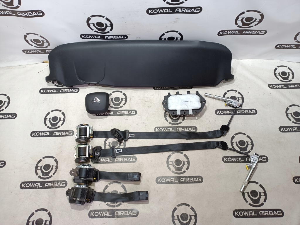 фото №1, Citroen c3 c 3 aircross панель приладів консоль накладка подушка безпеки ремені оригінал