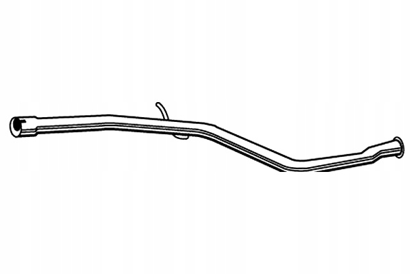 фото №2, Труба вихлопна r середня peugeot 206 1.4 09 98-01 труба ремонтна