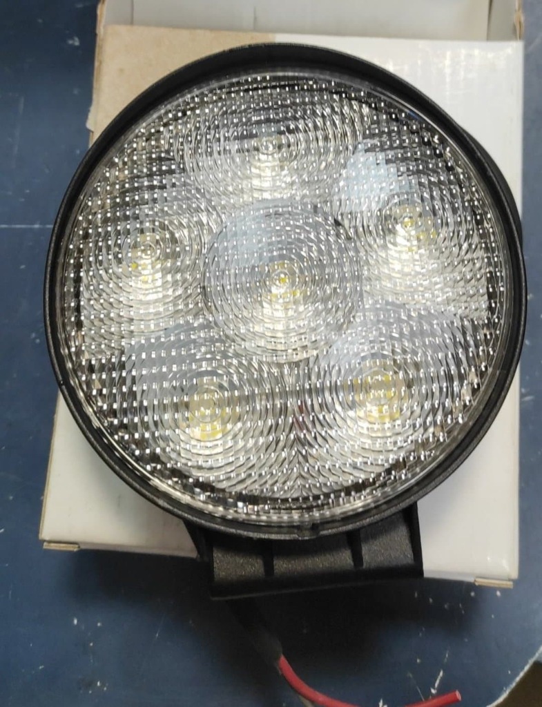 фото №1, Протитуманна фара робочий круглий 6led, 12/24v