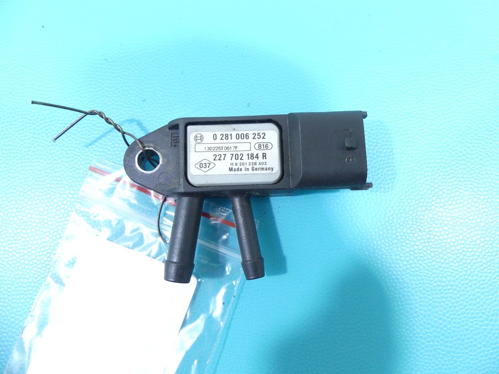 фото №2, Датчик тиску вихлопних газів renault clio iv