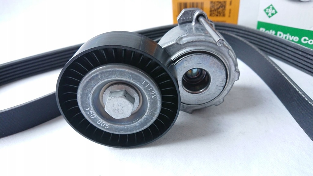 фото №5, Натяжитель ремень ina + ремень conti ford kuga i