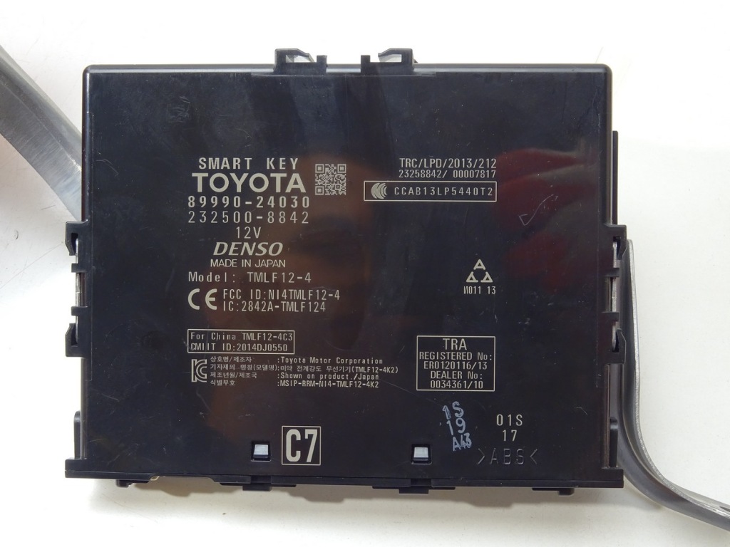 фото №2, Модуль lexus rc 89990-24030 блок керування