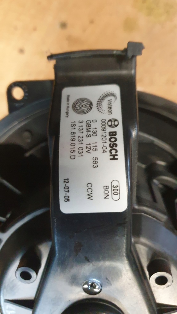 фото №2, Seat mii up citigo вентилятор вентилятор