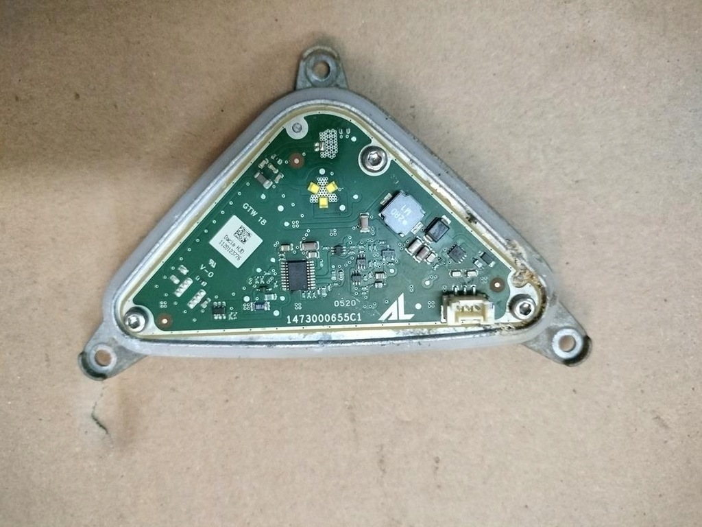 фото №1, Модуль лампи перед dacia duster ii 17- перетворювач права оригінальний номер