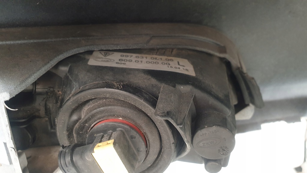 фото №13, Porsche 911 997 бампер перед передній