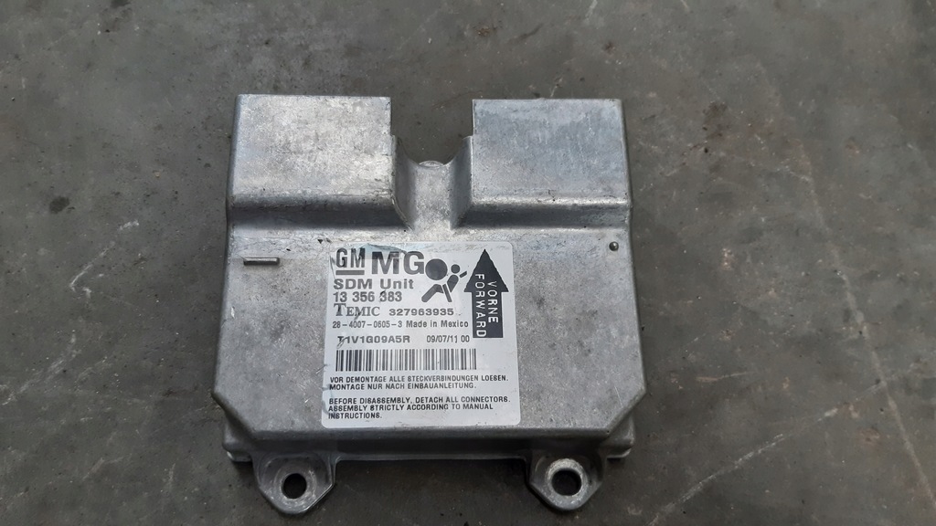 фото №8, Панель приладів подушки безпеки консоль kpl opel corsa d