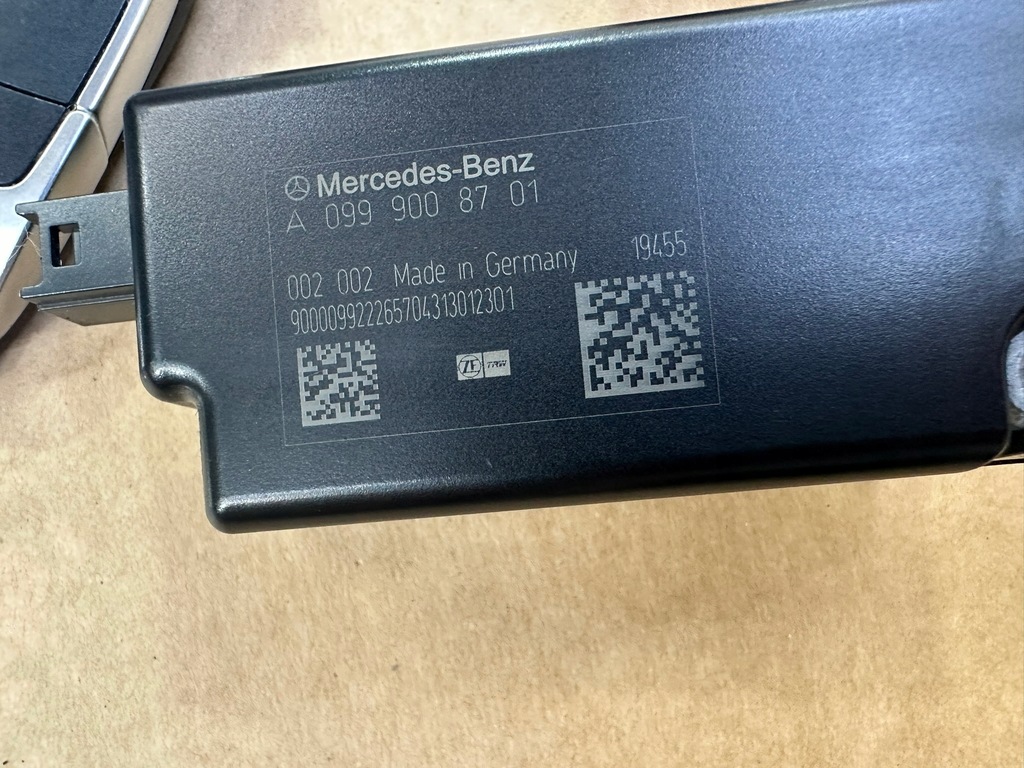 фото №13, Набор стартовый, блок управления двигателя, замок зажигания, ключ, mercedes b klasa w247