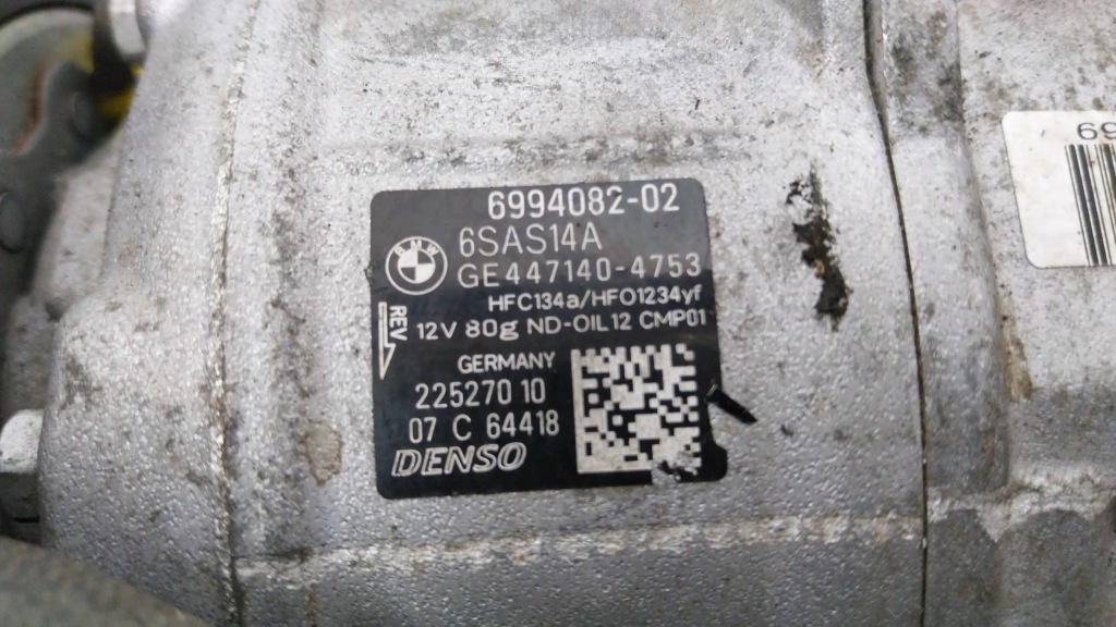 фото №5, Компресор компресор кондиціонера 6994082 bmw 3 g20 g21 2.0d