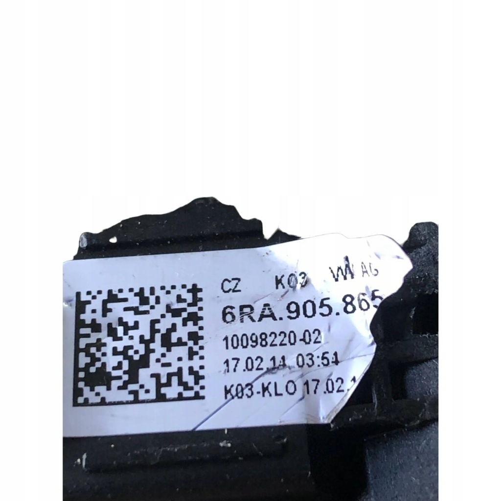 фото №3, Skoda rapid замок запалювання 6ra905865