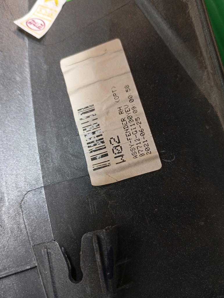 фото №11, Молдинг крыла передняя правая hyundai ioniq 5 21- 87712-g1100