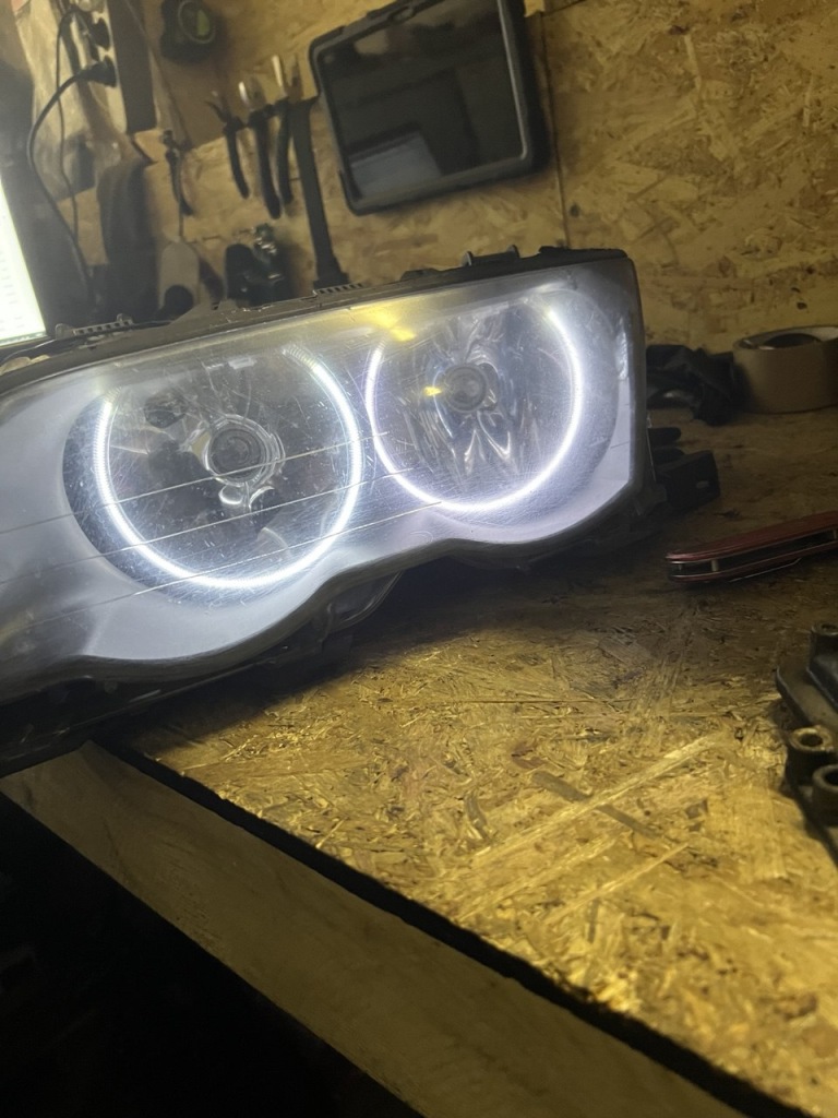 Купить Bmw 3 e46 лампа фара перед левая европа поворотник левый 63126906493