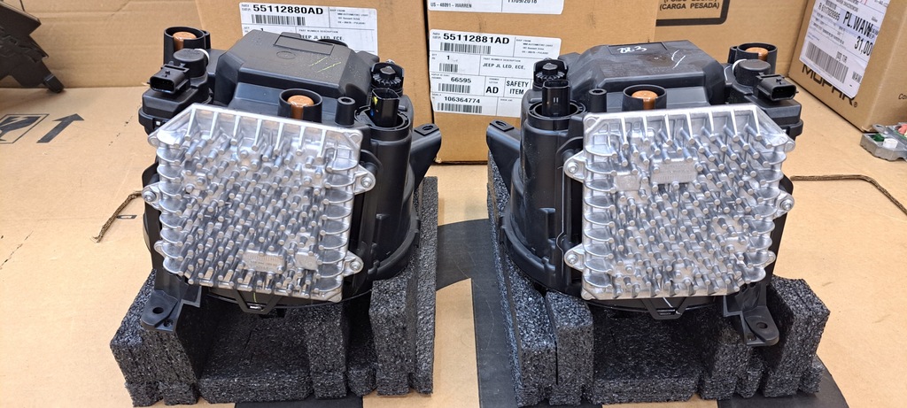 фото №14, Jeep wrangler jl gladiator 18-24 лампа передняя led ксенон nowa oem левая