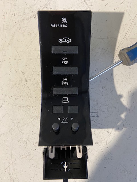 фото №1, Панель керування esp pdc mercedes w221