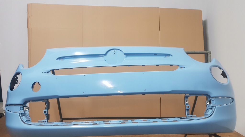 фото №6, Fiat 500 lift бампер передній перед