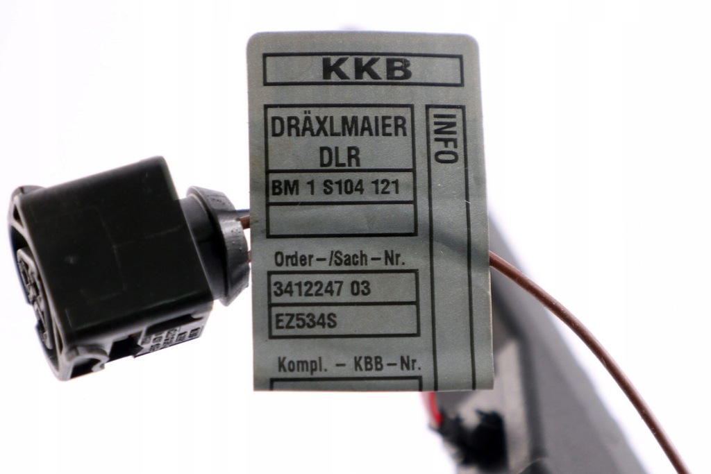 фото №10, Bmw x3 e83 2.5i 3.0i m54 жгут трубопровод двигателя модуль зажигание 3412247