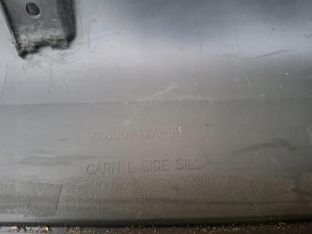 фото №10, Молдинг порог левая honda jazz v crosstar структура серая 19-22