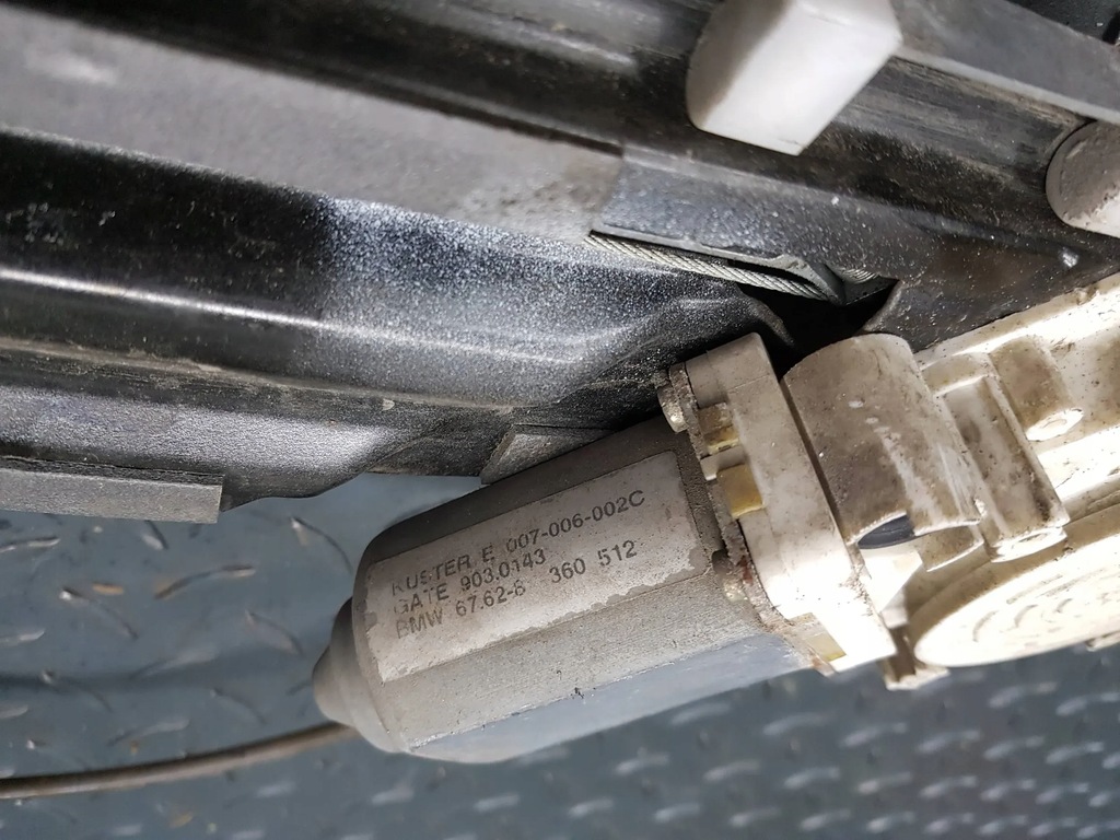 фото №5, Механизм подъемник стекло левый задняя 8 360 512 bmw 5 e39 kombi sedan polift