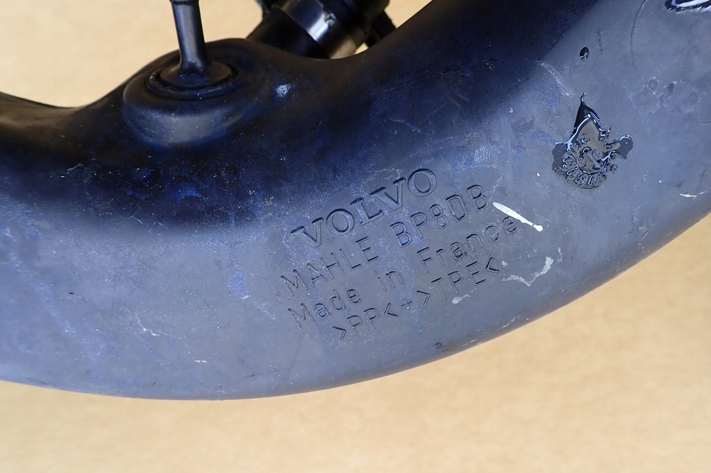 фото №7, Труба шланг повітря turbo інтеркулер резонатор volvo xc60 v60 s60 2.4d5