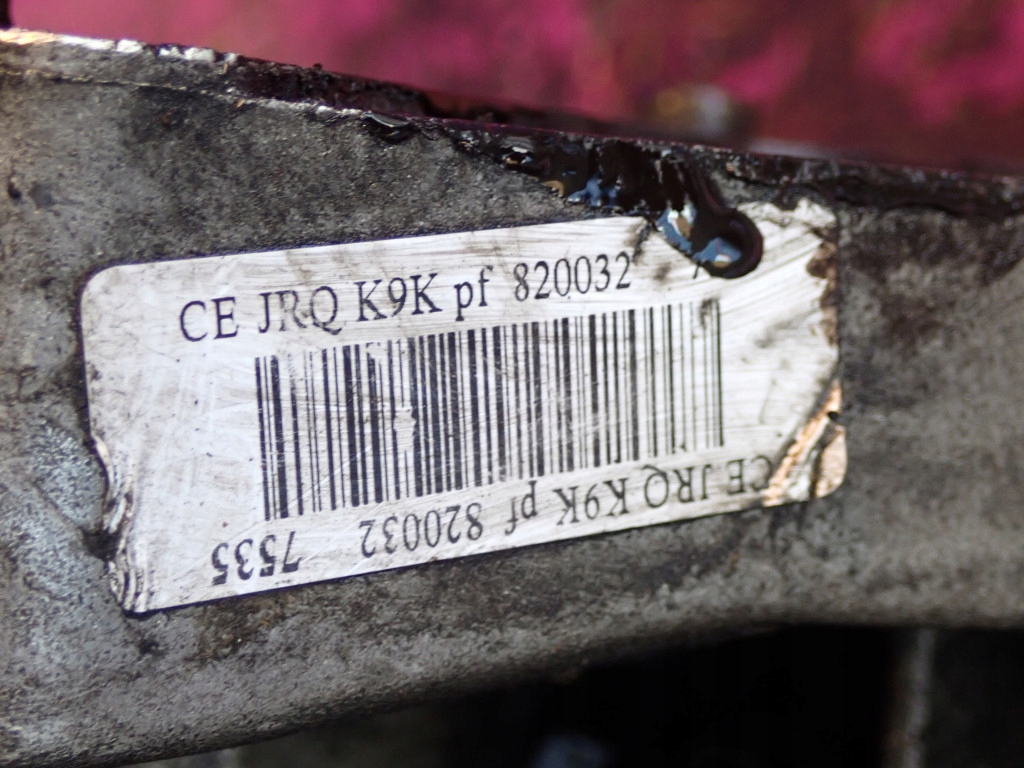 фото №5, Nissan almera n16 1,5 dci k9k722 82km коробка передач передач ce jrq k9k 8200327535