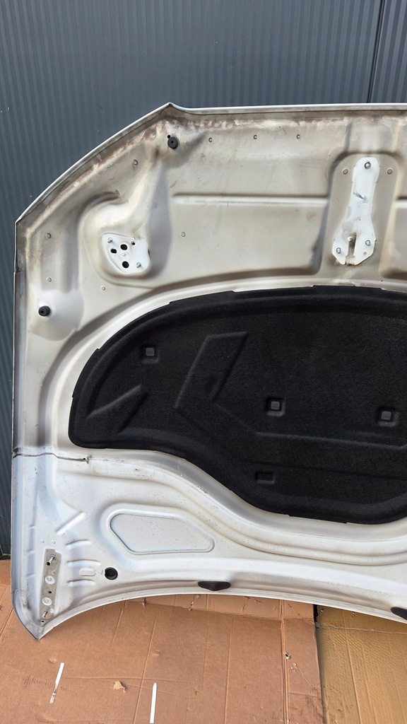 фото №14, Audi a6 c7 4g капот крышка двигателя белый комплектная перед запчасти 4g0010515