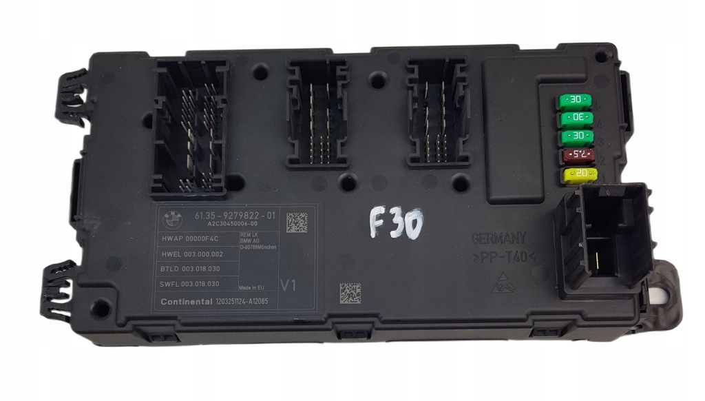 фото №1, Bmw 3 f30 блок керування модуль rem 9279822 oryg