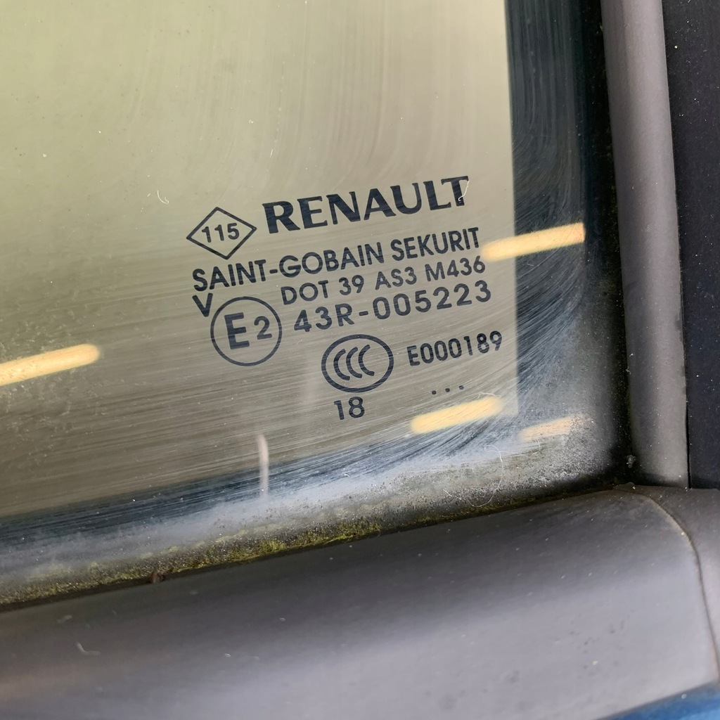 фото №7, Renault zoe дверь задние левая задняя левый terqg стекло молдинг замок ручка