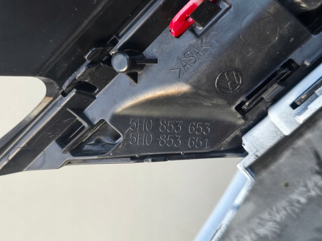 фото №9, Vw golf 8 gti clubsport бампер решётка радиатора led перед 5h0807221d 5h0853653