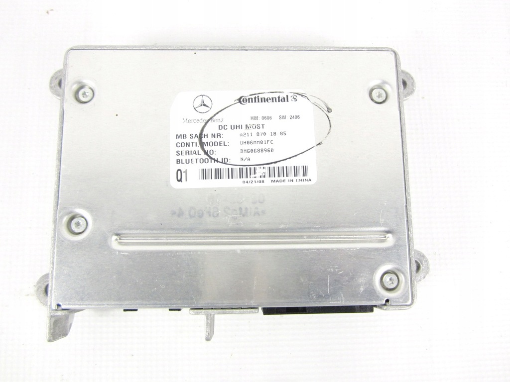 фото №1, Модуль bluetooth mercedes gl x164 ml w164