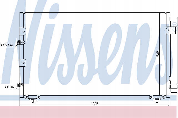 фото №12, Радиатор кондиционера toyota previa 00- 2.4 i