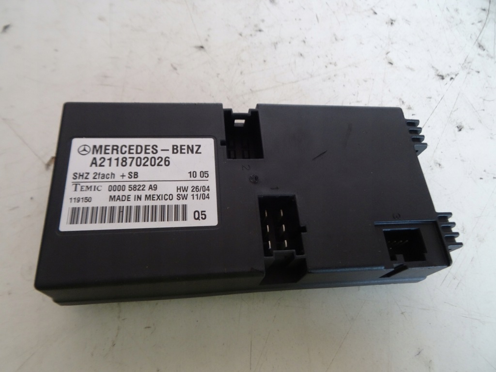 фото №1, Модуль блок управления сиденье mercedes w211 a2118702026