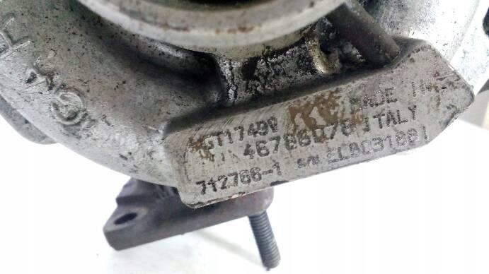 фото №7, Турбонагнетатель alfa romeo 156 1,9 jtd 00r.712766-1