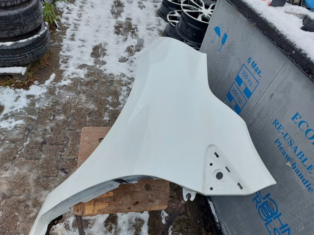 фото №4, Крыло левый передний renault clio iv 13-