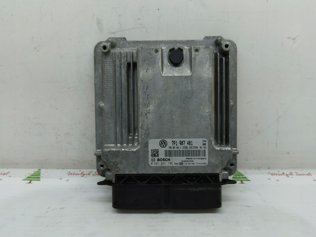 фото №1, Vw touareg ii 7p 3.0tdi cvva бортовой компьютер блок управления двигателя