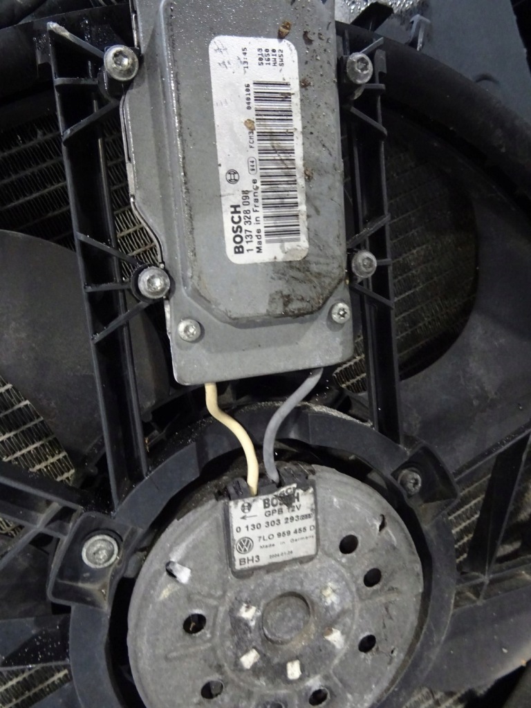 фото №4, Pas передний радиатор touareg 2.5 tdi 7l0121203f