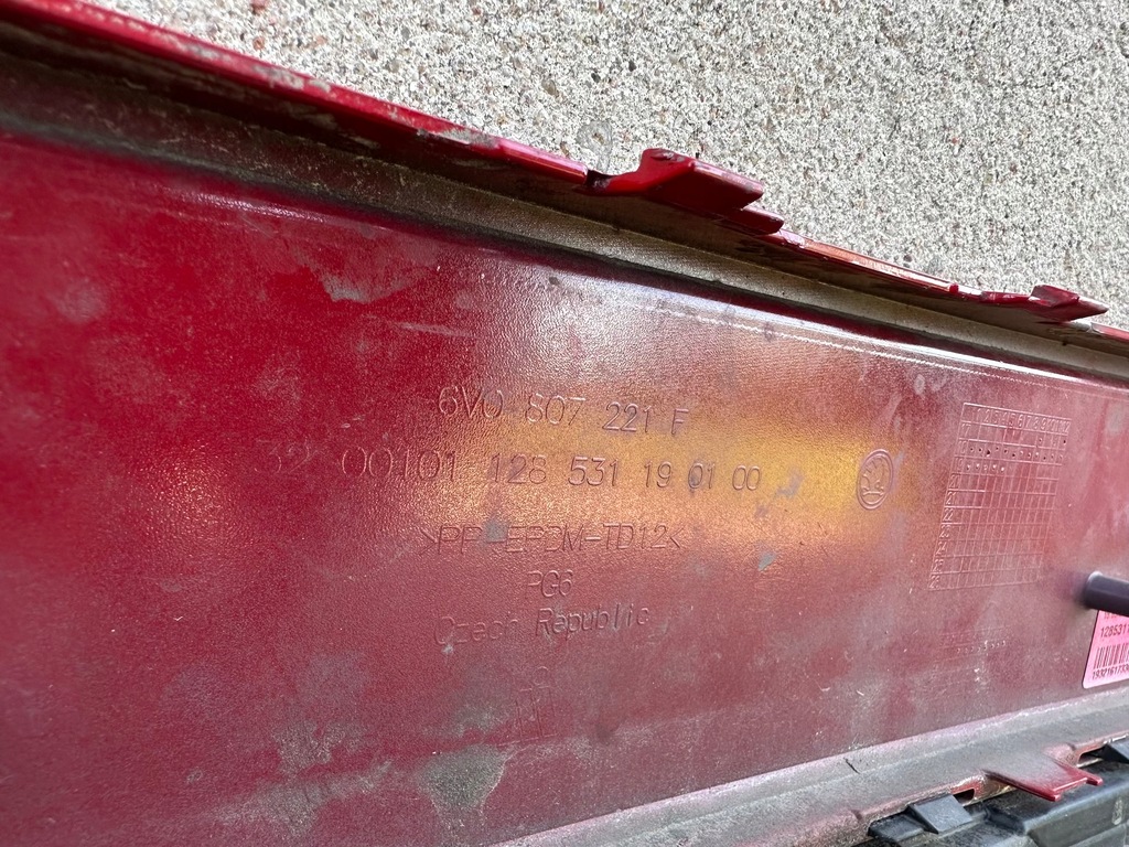 фото №7, Бампер перед передний skoda fabia iii 3 6v0 lift