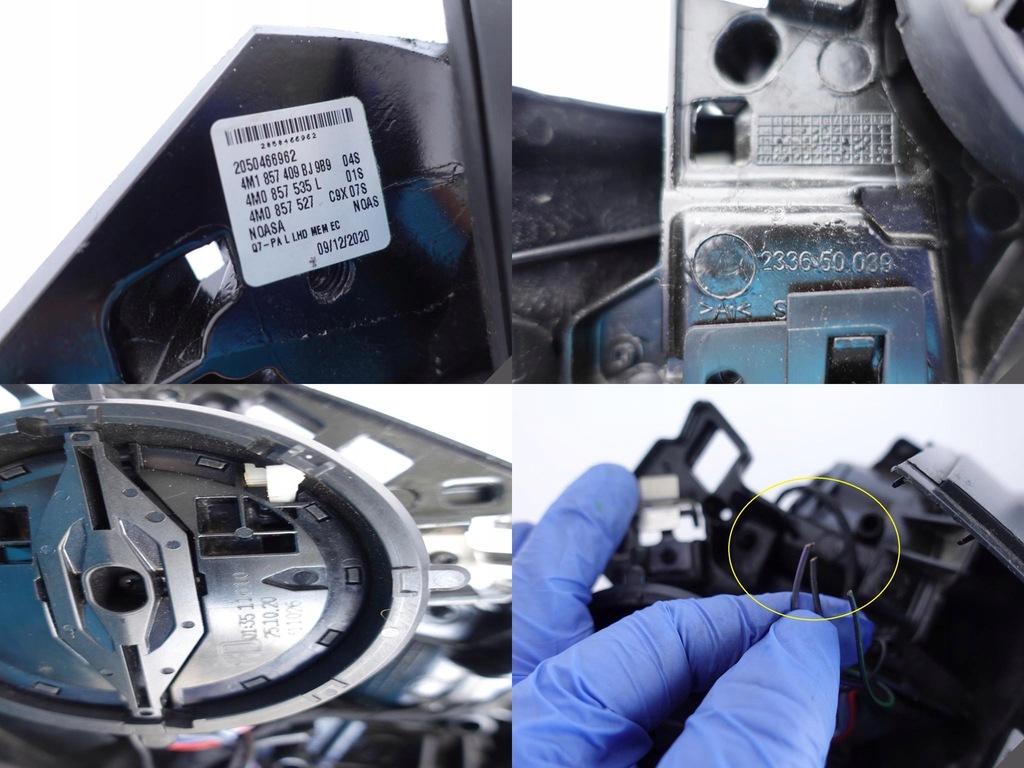 фото №11, Audi q7 sq7 4m0 15- зеркало левая 14pin eu