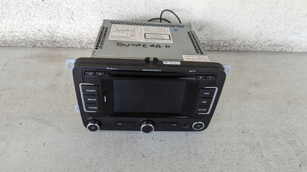 фото №1, Радио навигация skoda superb ii